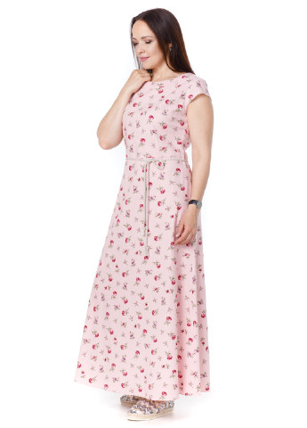Рожева кежуал сукня Tell з квітковим принтом
