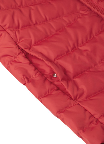 Красная демисезонная куртка пуховая Reima Fern