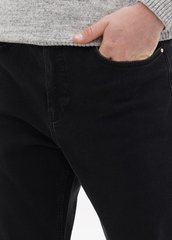 Черно-белые демисезонные прямые джинсы S.Oliver