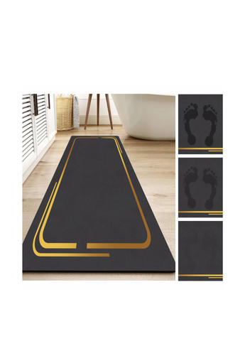 Килимок для ванної та кухні (2 шт.) 50х80 см,50х120 см Aquarius (322338842)