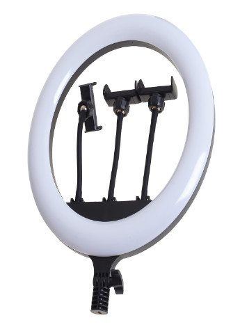 TE-053 Кольцевая 24W LED лампа блогера с 3 держателями, 36см Brille (251904450)