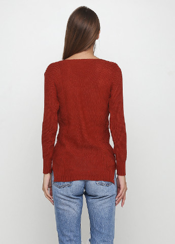 Теракотовий демісезонний пуловер пуловер Massimo