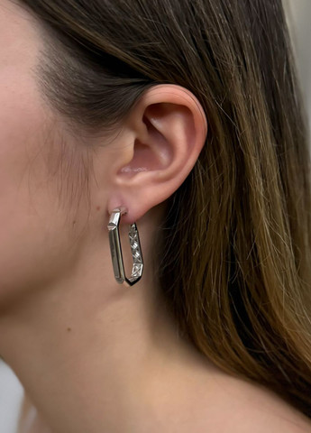 Сережки Silver Flame (317284832)