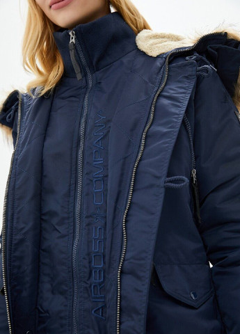 Темно-синя зимня куртка Airboss