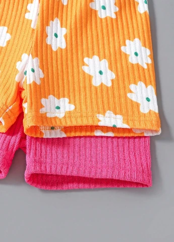 Комбінований літній комплект (майка, шорти) (2 шт.) SHEIN