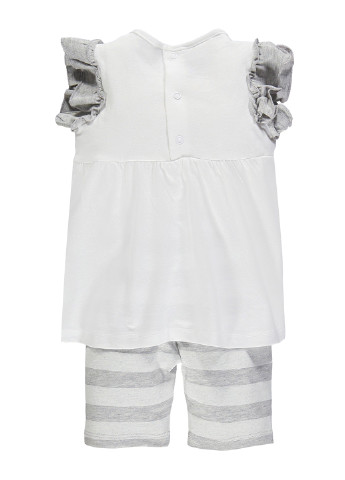 Сірий літній комплект (футболка, шорти) Brums