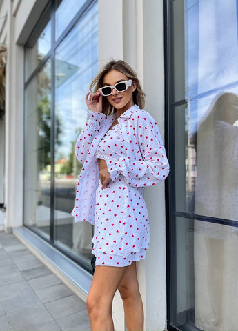 Костюм (топ, сорочка, шорти) NOVA VEGA (346420848)