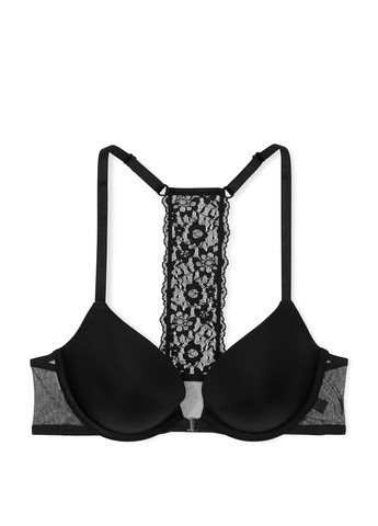 Черный демисезонный комплект (бюстгальтер, трусики) Victoria's Secret