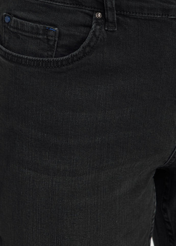 Темно-серые демисезонные зауженные джинсы Mexx