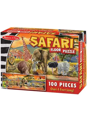 Пазл Мега "Сафарі", 100 елементів (MD12873) Melissa&Doug (249984385)