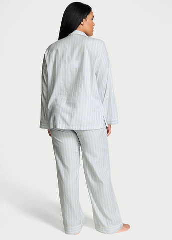 Блакитна всесезон піжама (сорочка, штани) сорочка + брюки Victoria's Secret