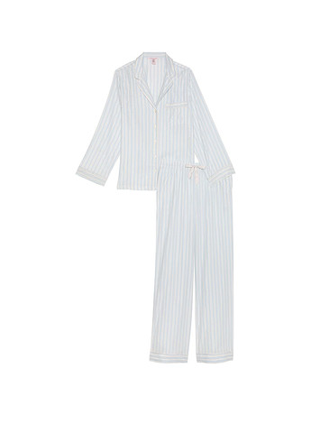 Блакитна всесезон піжама (сорочка, штани) сорочка + брюки Victoria's Secret