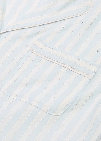 Блакитна всесезон піжама (сорочка, штани) сорочка + брюки Victoria's Secret