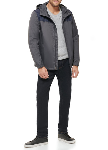 Серая демисезонная ветровка Tommy Hilfiger