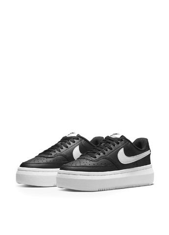 Черно-белые демисезонные кроссовки dm0113-002_2024 Nike Court Vision Alta