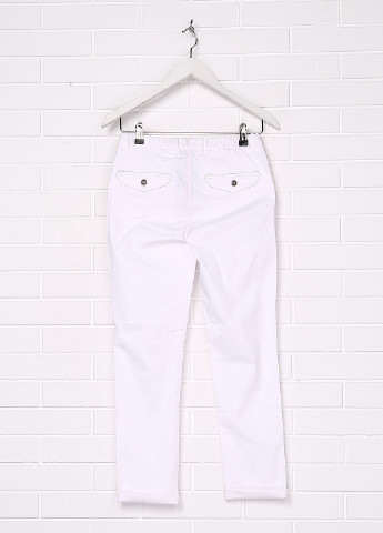 Белые кэжуал демисезонные брюки Silvian Heach