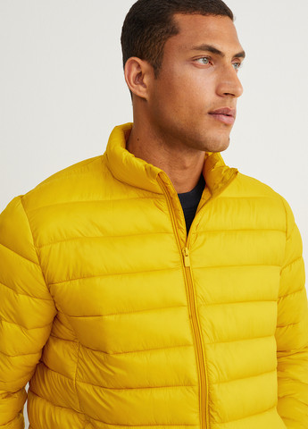 Жовта демісезонна куртка C&A