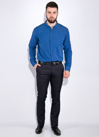 Синяя кэжуал рубашка Time of Style
