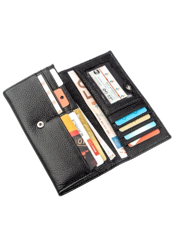 Жіночий шкіряний гаманець 17х9 см st leather (252133999)