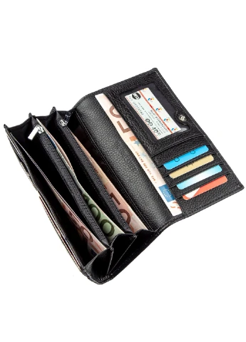 Жіночий шкіряний гаманець 17х9 см st leather (252133999)