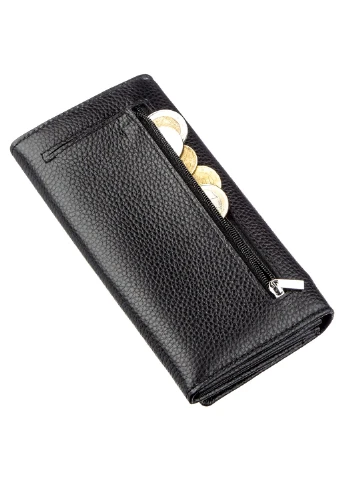 Жіночий шкіряний гаманець 17х9 см st leather (252133999)