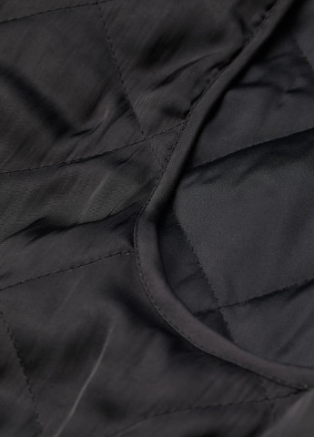 Черное платье H&M однотонное