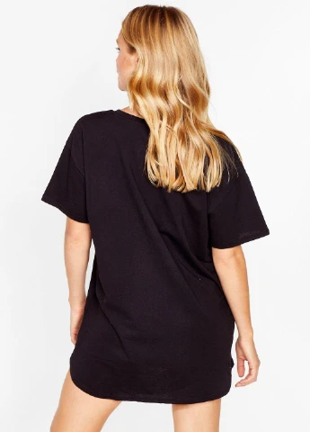Черное кэжуал платье Nasty Gal однотонное