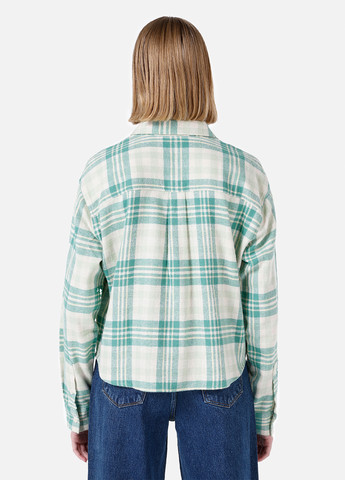 Голубой кэжуал рубашка в клетку Colin's