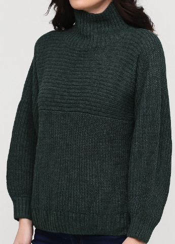 Темно-зеленый демисезонный свитер Monki