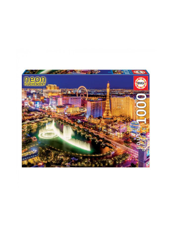 Пазл неоновые Лас-Вегас 1000 элементов (6425236) Educa (252418823)