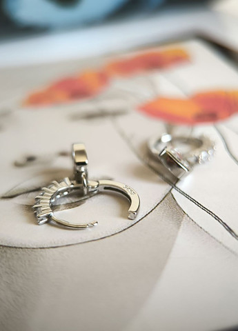 Сережки Silver Flame (350941512)