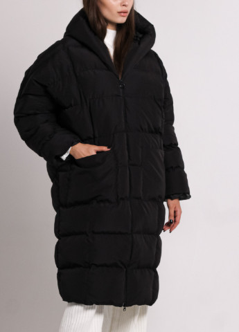 Чорне демісезонне Пальто жіноче зелене Avrile