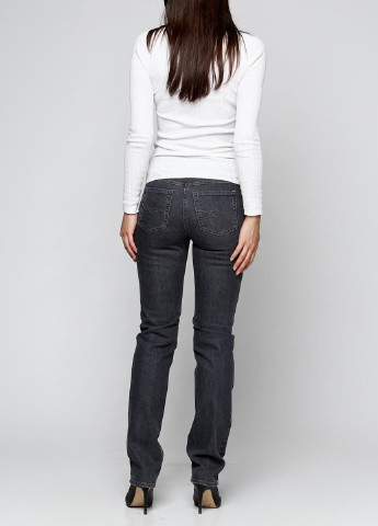 Темно-серые демисезонные прямые джинсы Gerry Weber