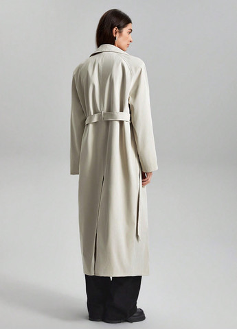 Плащ SHEIN тренчкот на гудзиках демісезон (330487644)