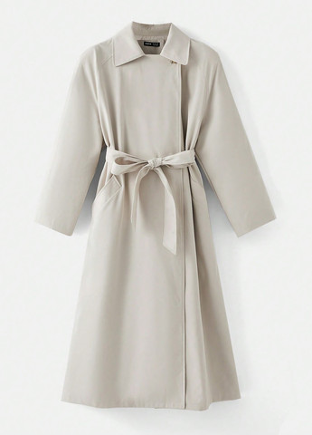 Плащ SHEIN тренчкот на гудзиках демісезон (330487644)