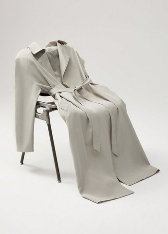 Плащ SHEIN тренчкот на гудзиках демісезон (330487644)