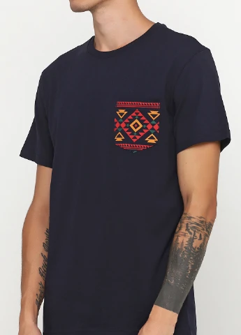 Темно-синя футболка H&M