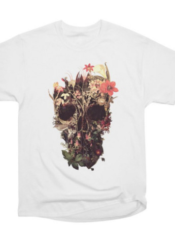 Белая футболка мужская с коротким рукавом WhyNotPrint