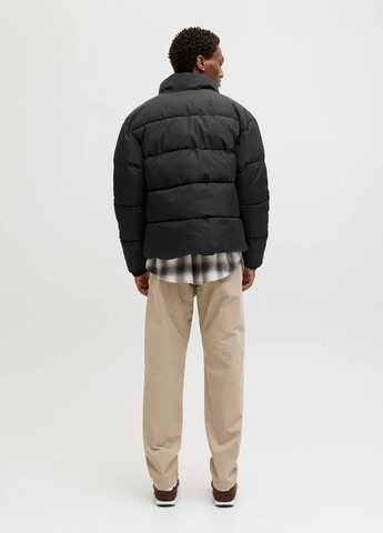 Черная демисезонная куртка Jack & Jones