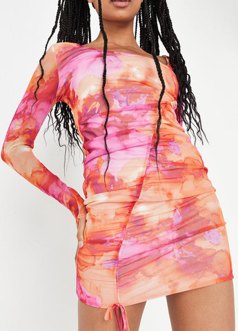 Комбінована кежуал сукня Missguided з абстрактним візерунком