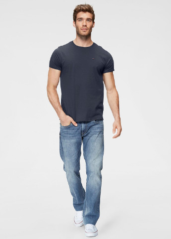 Темно-синяя футболка Tommy Jeans