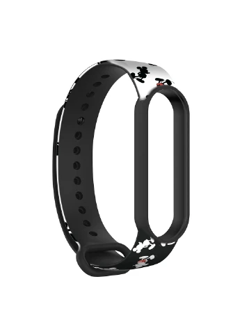 Ремешок Black (ARM59256) ArmorStandart Cartoon для Xiaomi Mi Band 6/5 Mickey Siluet (238135725)