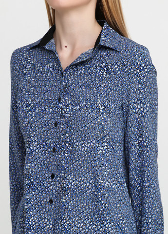 Бледно-синяя демисезонная блуза Stefanie L
