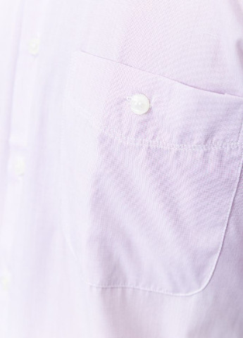 Сиреневая кэжуал рубашка однотонная Ager