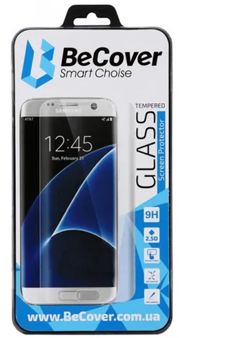 Стекло защитное Huawei Y6p Black (705037) BeCover (203983796)