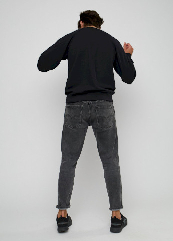 Черный свитшот мужской YAPPI рисунок (250563815)