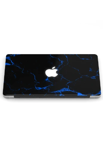 Чохол пластиковий для Apple MacBook Pro 15 A1707 / A1990 Темно-синій мармур (Dark Blue marble) (9649-2743) MobiPrint (219124330)