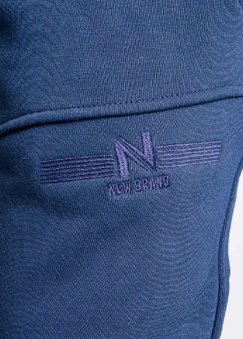 Темно-синие спортивные демисезонные джоггеры брюки New Brand
