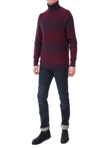 Бордовый зимний свитер Bogner
