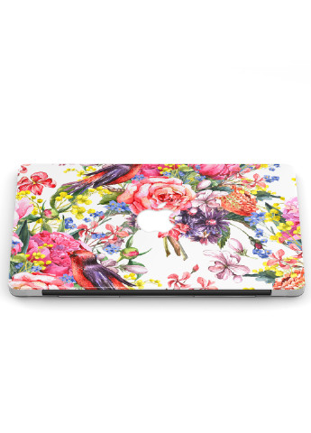Чохол пластиковий для Apple MacBook Air 13 A1932 / A2179 / A2337 Квіти і птиці (Flowers & Birds) (9656-1875) MobiPrint (218531571)
